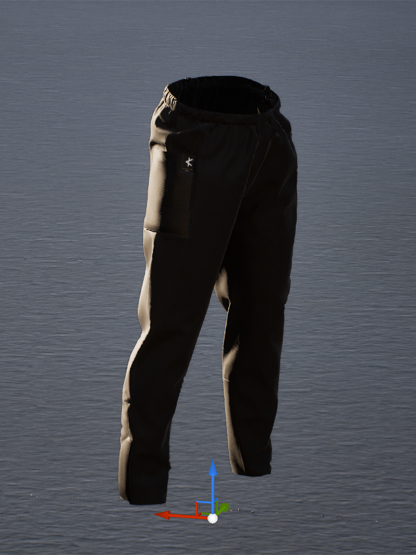 Taitsu Pants - Full Black