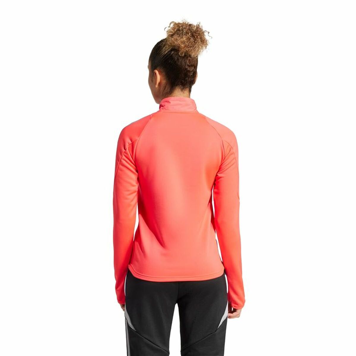 Women’s Sweatshirt without Hood Adidas Winterized Salmon-5