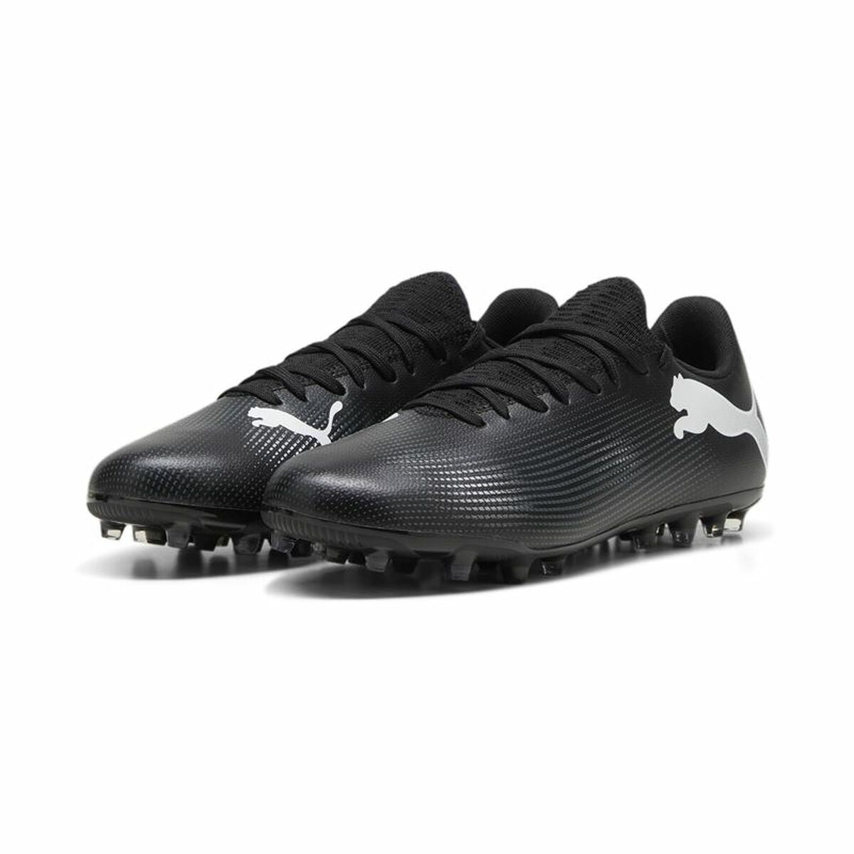 Adult's Football Boots Puma Future 7 Match MG White Black-3