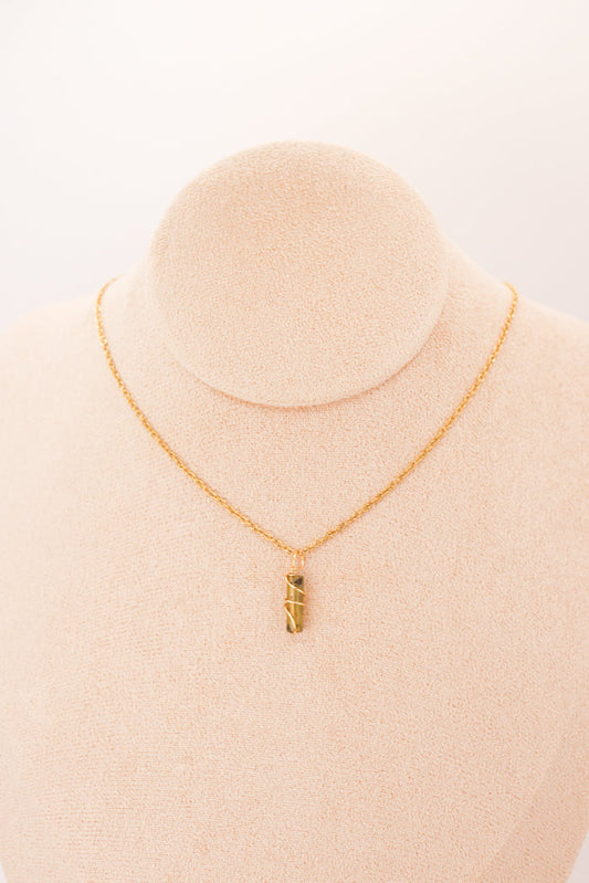 Pendant | Mini Jade Pillars “Plum Blossoms”